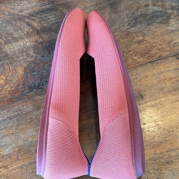 Rothy's Coral Pink Women's Flats - Picture 7 of 12